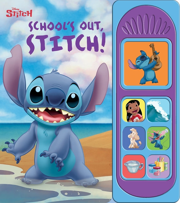 Book cover for Disney Stitch: School's Out, Stitch! [With Battery]