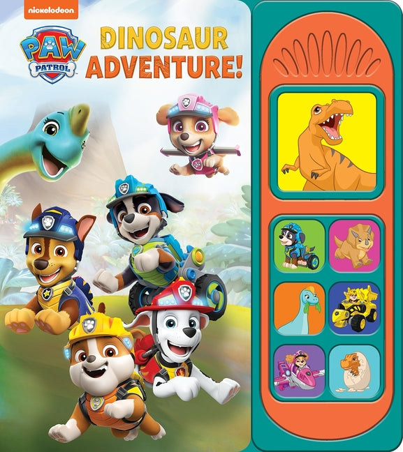 Book cover for Nickelodeon Paw Patrol: Dinosaur Adventure! Sound Book [With Battery]