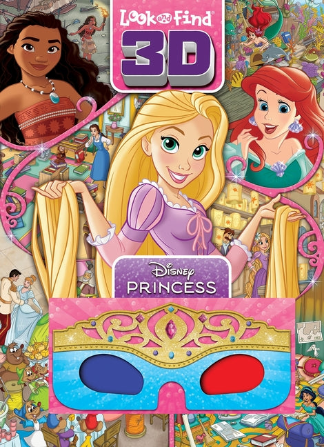 Book cover for Disney Princess: Look and Find 3D