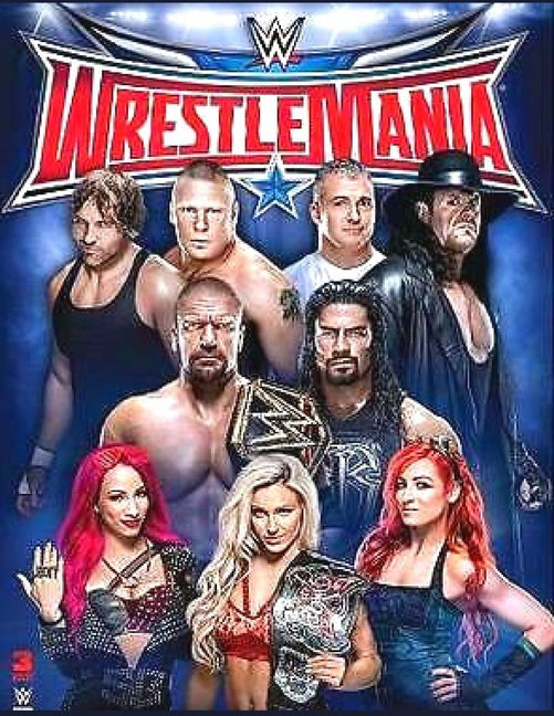 Book cover for WRestlemania: Anxiety WWE Coloring Books For Adults And Kids Relaxation And Stress Relief