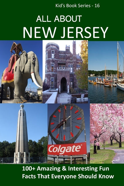 Book cover for All about New Jersey: 100+ Amazing Facts with Pictures