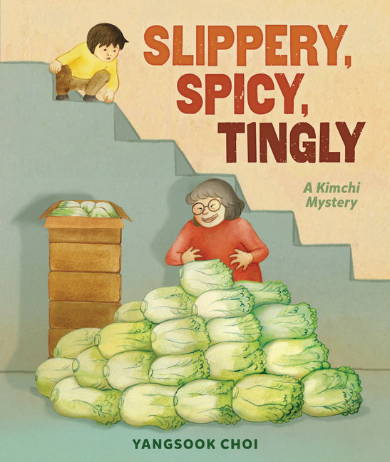Book cover for Slippery, Spicy, Tingly: A Kimchi Mystery