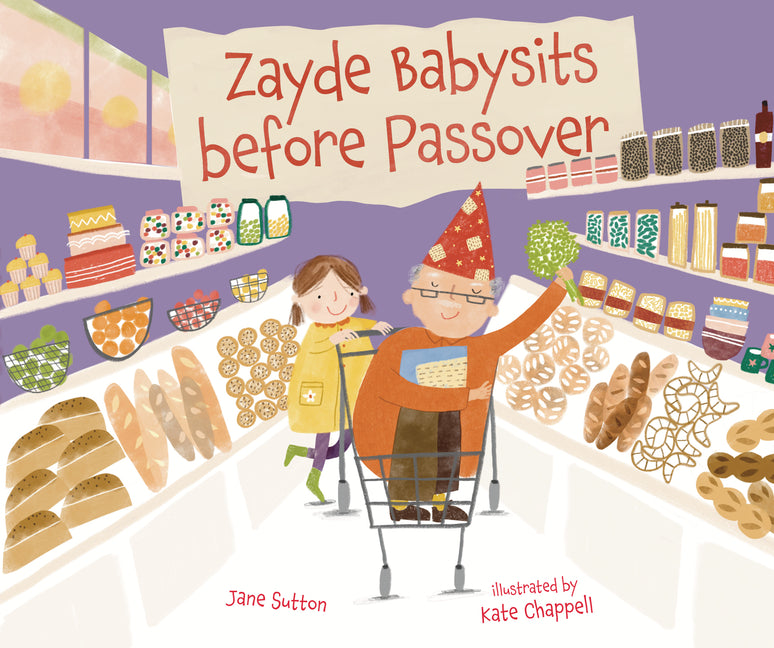 Book cover for Zayde Babysits Before Passover