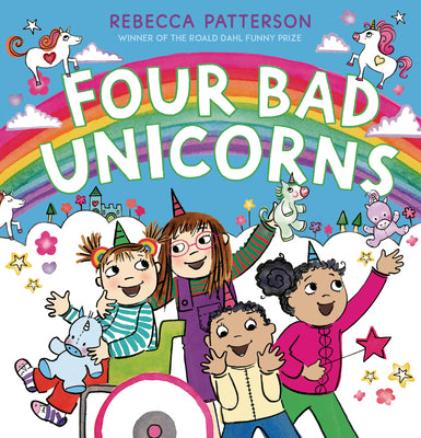 Book cover for Four Bad Unicorns