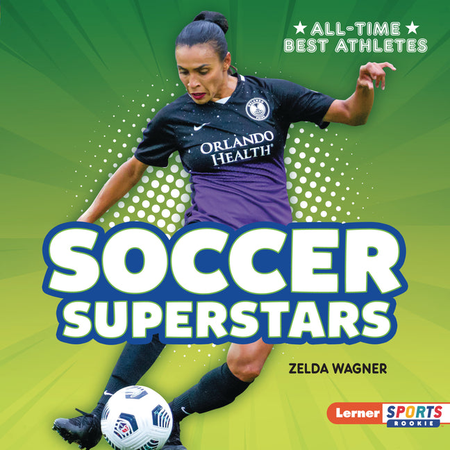 Book cover for Soccer Superstars