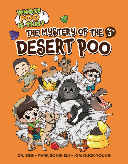Book cover for Mystery of the Desert Poo: Book 3