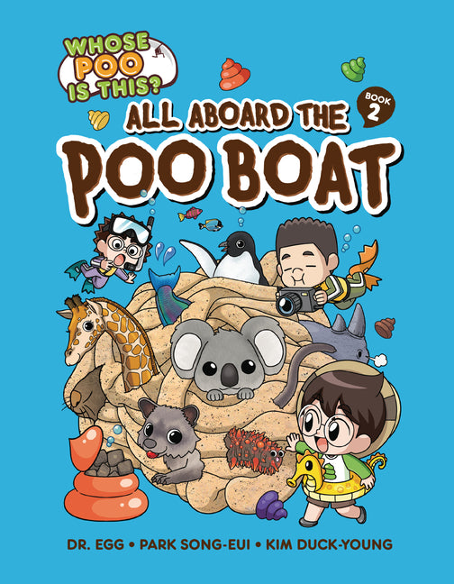 Book cover for All Aboard the Poo Boat: Book 2