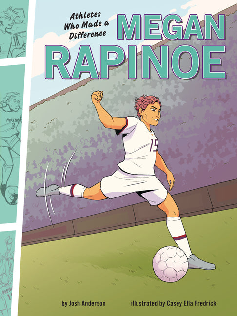 Book cover for Megan Rapinoe: Athletes Who Made a Difference