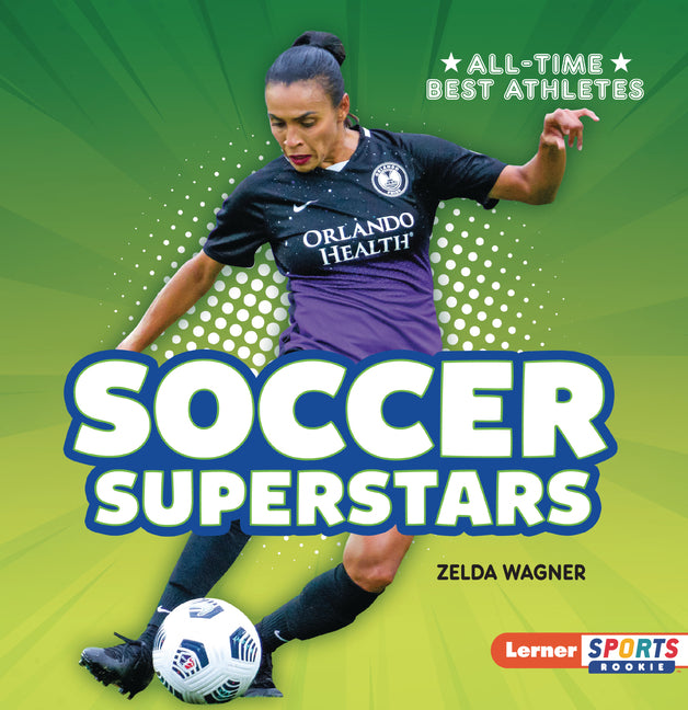 Book cover for Soccer Superstars