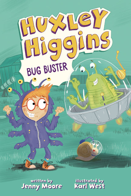 Book cover for Huxley Higgins, Bug Buster