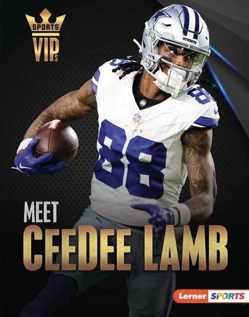 Book cover for Meet Ceedee Lamb: Dallas Cowboys Superstar