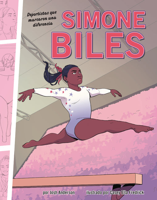 Book cover for Simone Biles: Athletes Who Made a Difference