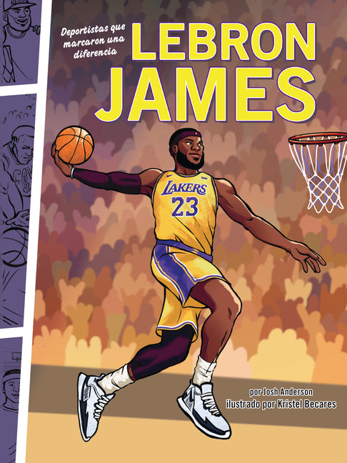 Book cover for Lebron James: Athletes Who Made a Difference