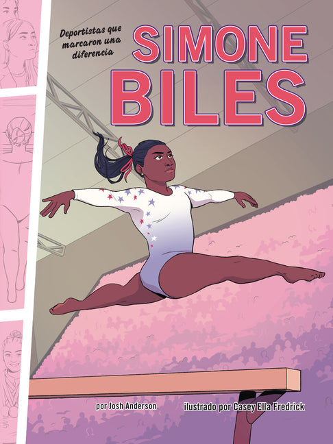 Book cover for Simone Biles: Athletes Who Made a Difference