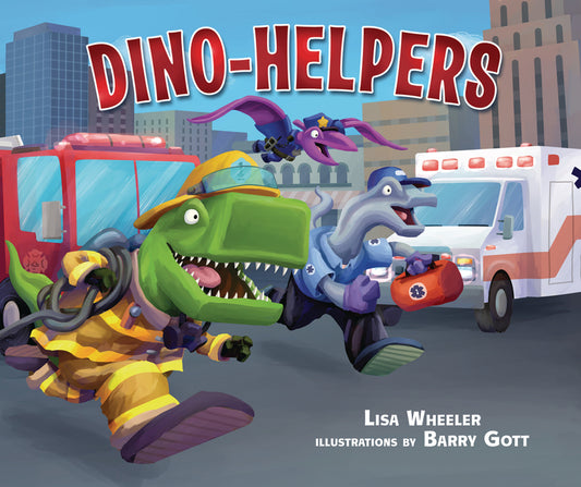 Book cover for Dino-Helpers