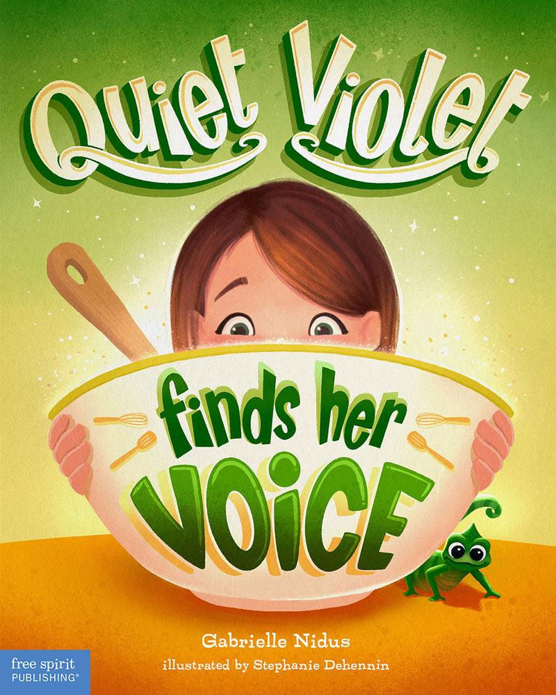 Book cover for Quiet Violet Finds Her Voice