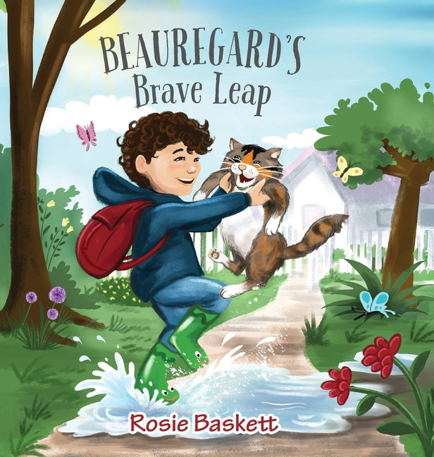 Book cover for Beauregard's Brave Leap: Helping Children Overcome Anxiety