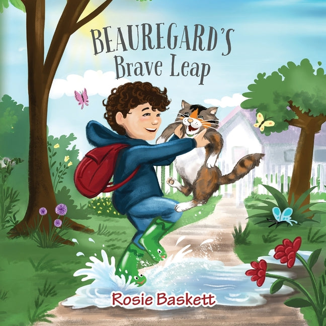 Book cover for Beauregard's Brave Leap: Helping Children Overcome Anxiety