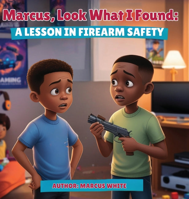 Book cover for Marcus, Look What I Found: A Lesson in Firearm Safety