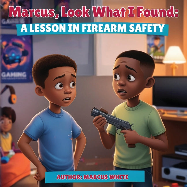 Book cover for Marcus, Look What I Found: A Lesson in Firearm Safety