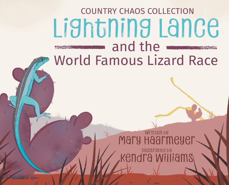 Book cover for Lightning Lance and the World Famous Lizard Race