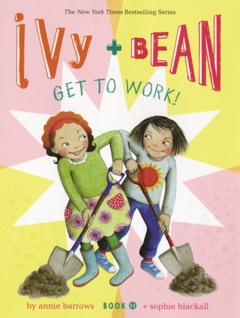 Book cover for Ivy and Bean Get to Work!