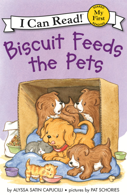 Book cover for Biscuit Feeds the Pets