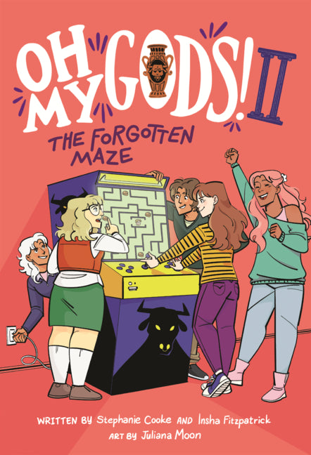Book cover for Oh My Gods! 2: The Forgotten Maze: A Graphic Novel