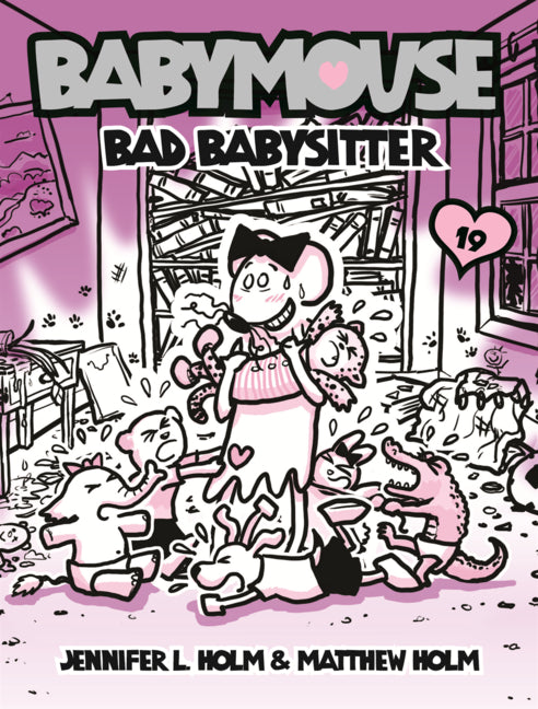 Book cover for Babymouse #19: Bad Babysitter