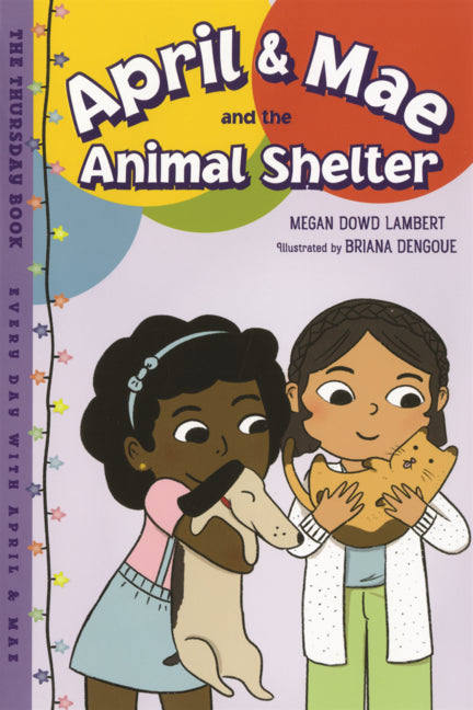 Book cover for April & Mae and the Animal Shelter: The Thursday Book