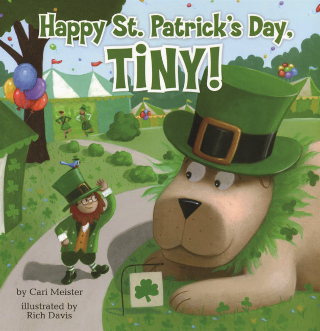 Book cover for Happy St. Patrick's Day, Tiny!