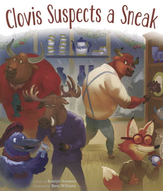 Book cover for Clovis Suspects a Sneak