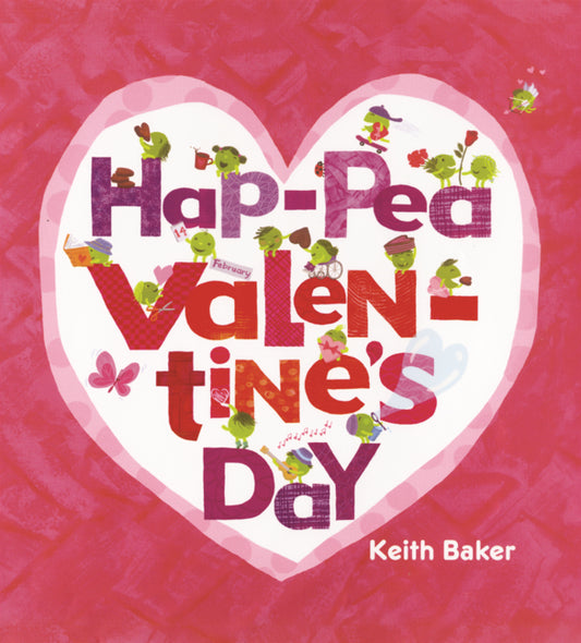 Book cover for Hap-Pea Valentine's Day