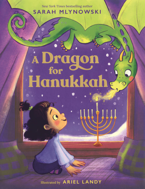 Book cover for Dragon for Hanukkah