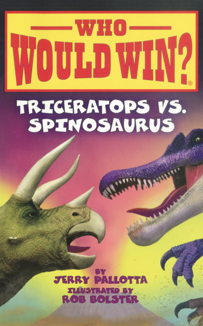 Book cover for Triceratops vs. Spinosaurus