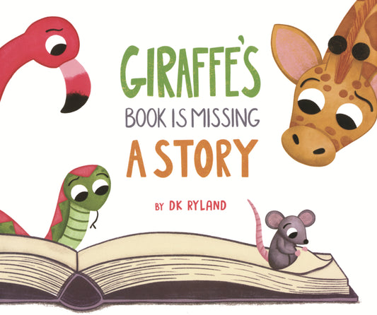 Book cover for Giraffe's Book Is Missing a Story