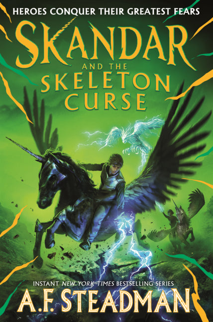 Book cover for Skandar and the Skeleton Curse