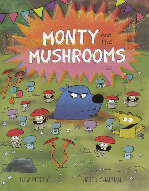 Book cover for Monty and the Mushrooms