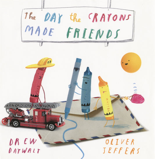 Book cover for Day the Crayons Made Friends
