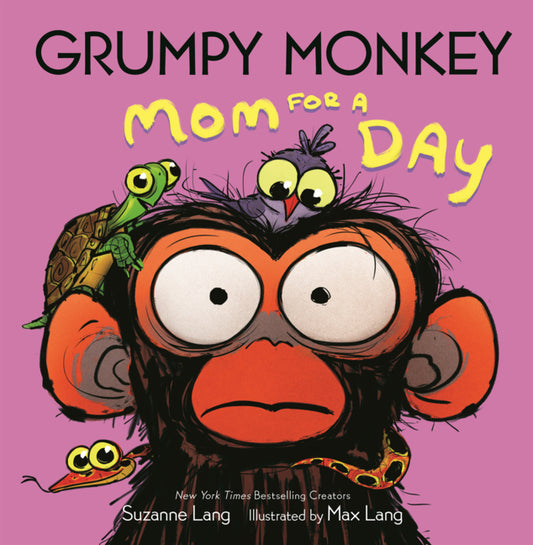 Book cover for Grumpy Monkey Mom for a Day