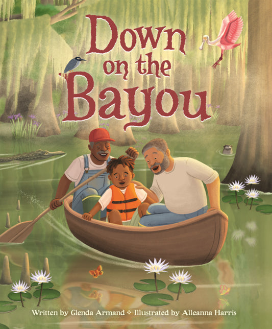 Book cover for Gators, Ghosts, and Trees with Knees: Down on the Bayou with Grandpa