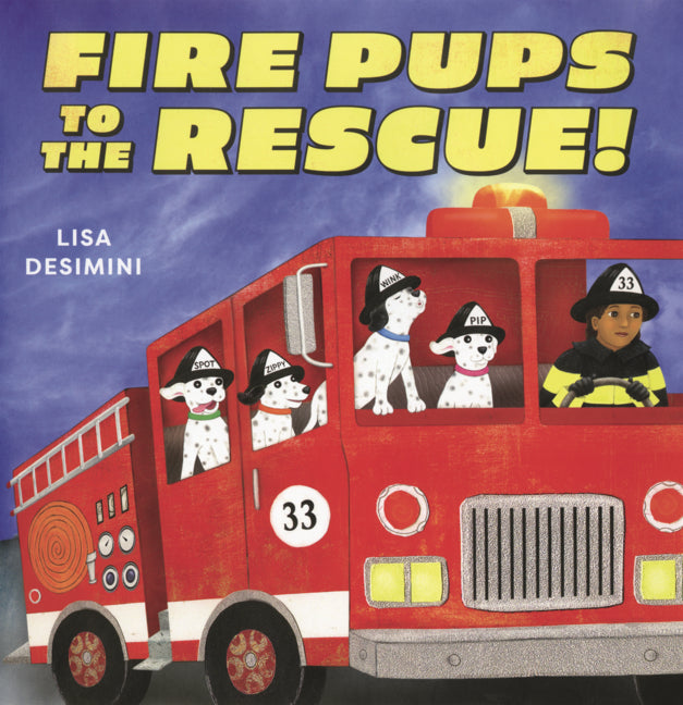 Book cover for Fire Pups to the Rescue!