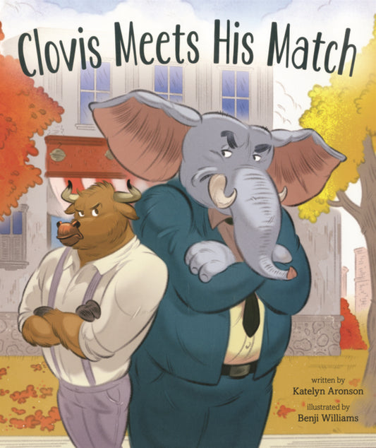 Book cover for Clovis Meets His Match