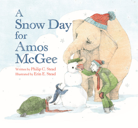 Book cover for Snow Day for Amos McGee