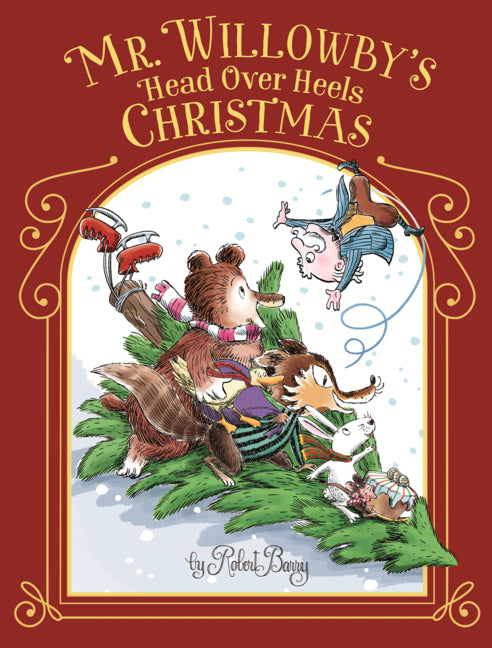 Book cover for Mr. Willowby's Head Over Heels Christmas