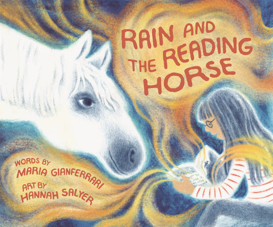 Book cover for Rain and the Reading Horse