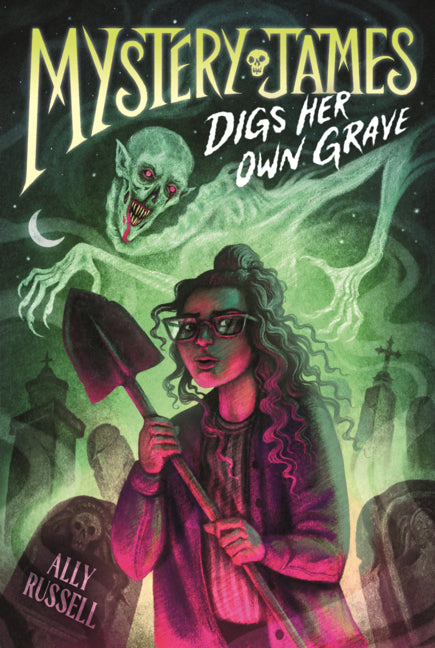 Book cover for Mystery James Digs Her Own Grave