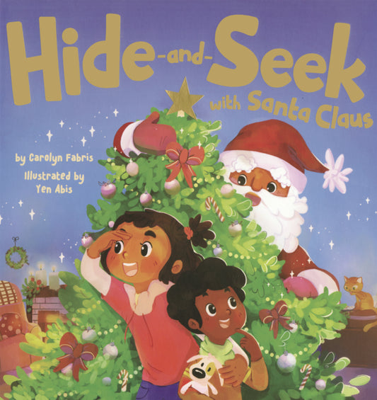 Book cover for Hide-And-Seek with Santa Claus