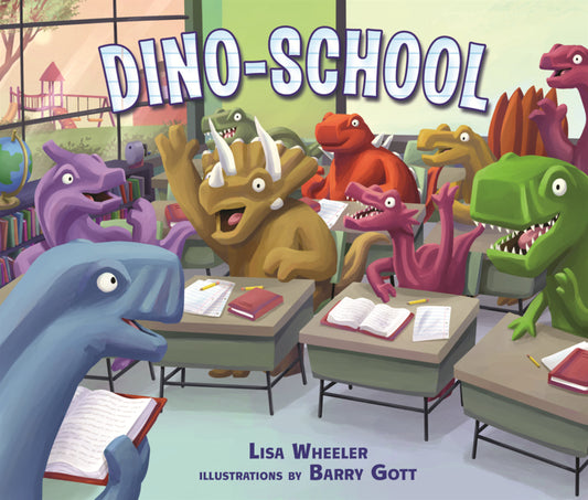 Book cover for Dino-School