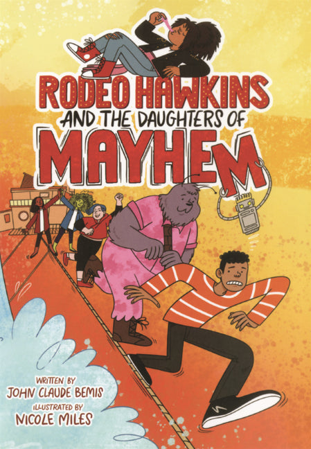 Book cover for Rodeo Hawkins and the Daughters of Mayhem